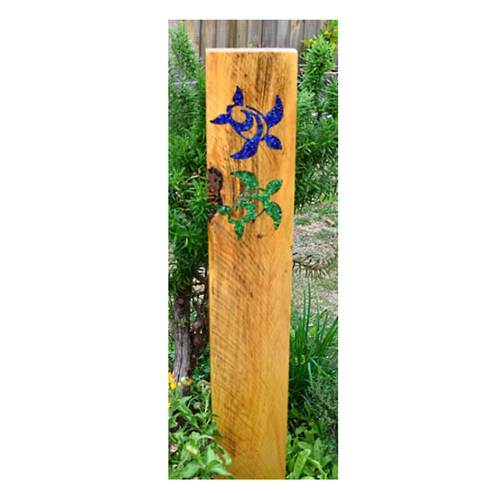 Macrocarpa 2 Turtles Garden Post